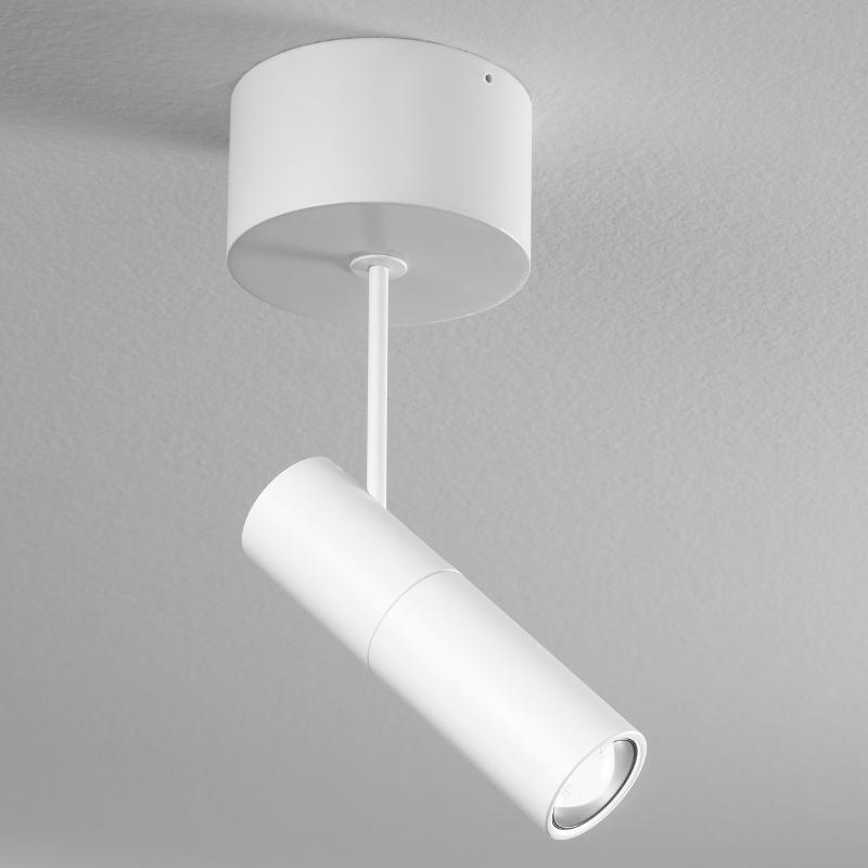 EGGER LICHT EGGER DLS SPOT LED ZOOOM XL, BOÎTIER EN SAILLIE, 3.000K, BLANC