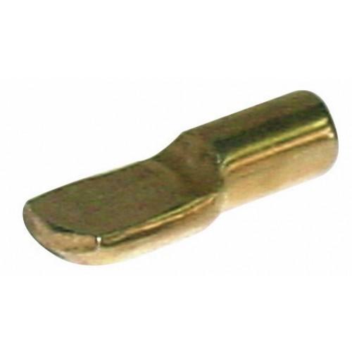 TAQUETS SIMPLES- ACIER - FINITION NICKELÉ - 2000 PIÈCES BRICOZOR