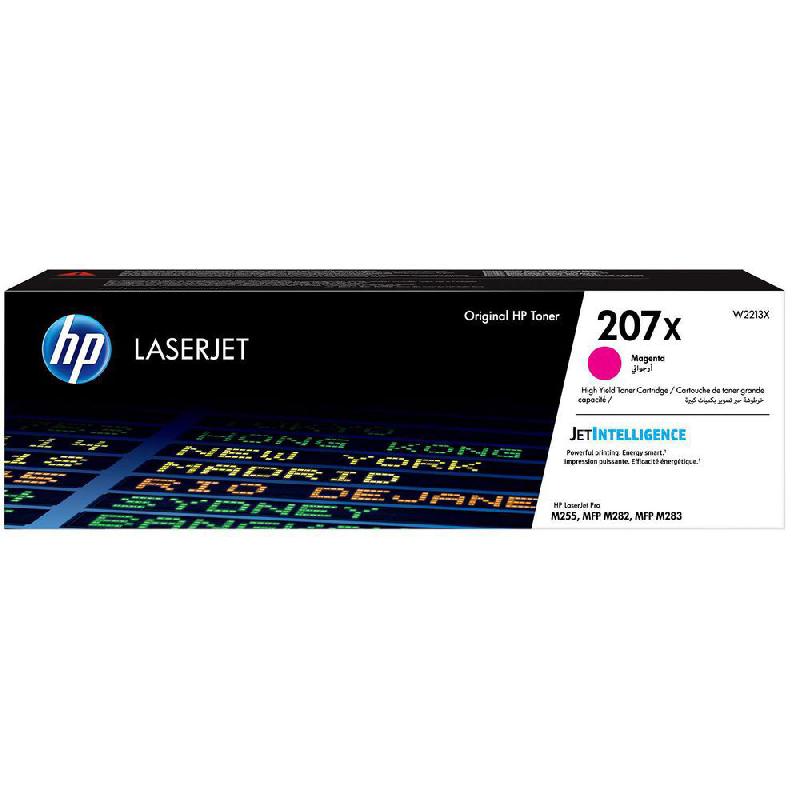 TONER HP 207X AUTHENTIQUE GRANDE CAPACITE - W2213X - MAGENTA