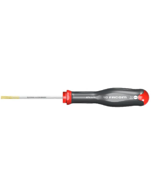 TOURNEVIS PROTWIST® POUR VIS FENTE 3,5X75MM LONGUEUR 178MM - FACOM - AT3.5X75