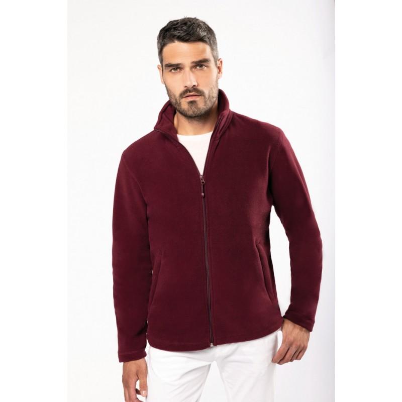 Veste micropolaire zippée - Ref K911 - 100% polyester anti-boulochage_0