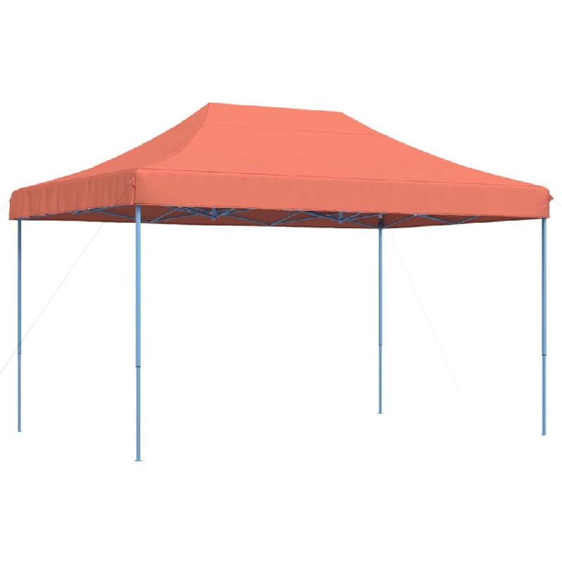 VidaXL Tente réception pliable escamotable terre cuite 440x292x315 cm Modèle AbriReflex 323 - rouge 4004965_0