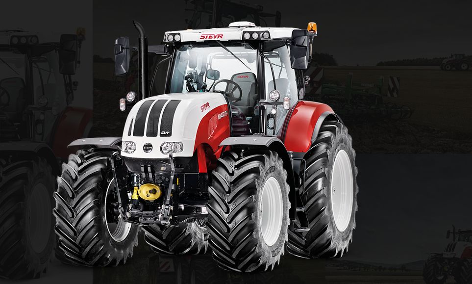 6150 - 6240 cvt tracteur agricole - steyr - puissance 150 à 270 ch_0