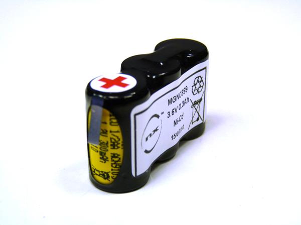 BATTERIE NICD 3X 1/2AA 3S1P ST1 3.6V 270MAH HBL_0