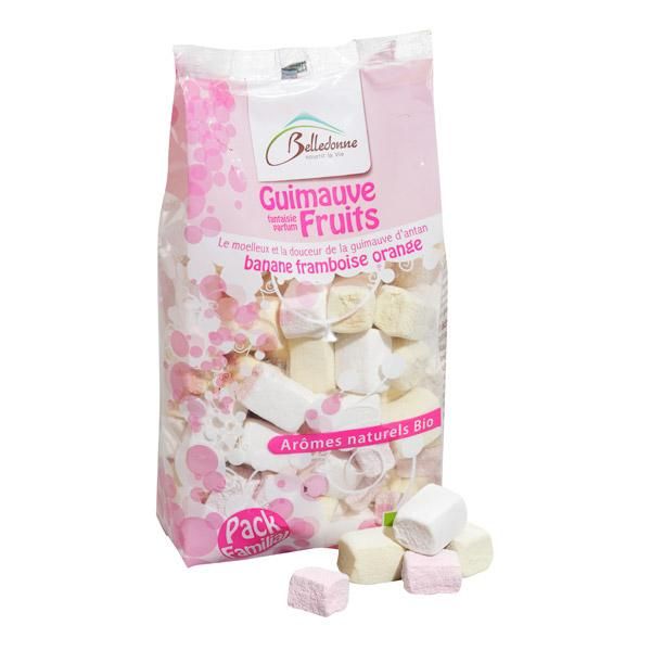 BELLEDONNE GUIMAUVES FRUITS PACK FAMILIAL 180G CONFISERIE BIO