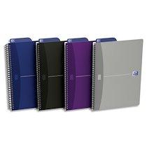 CAHIER SPIRALÉ ESSENTIAL 17,6X25 180 PAGES 5X5. COUVERTURE CARTE SOUPLE ASSORTIE 4 COLORIS - LOT DE 3