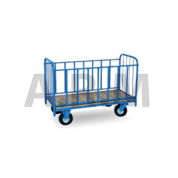 Chariot universel avec 2 ridelles latérales et 2 dossiers_0