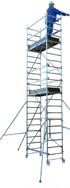 Échafaudage roulant T-ONE 155 - Classe III - Conforme EN 1004_0