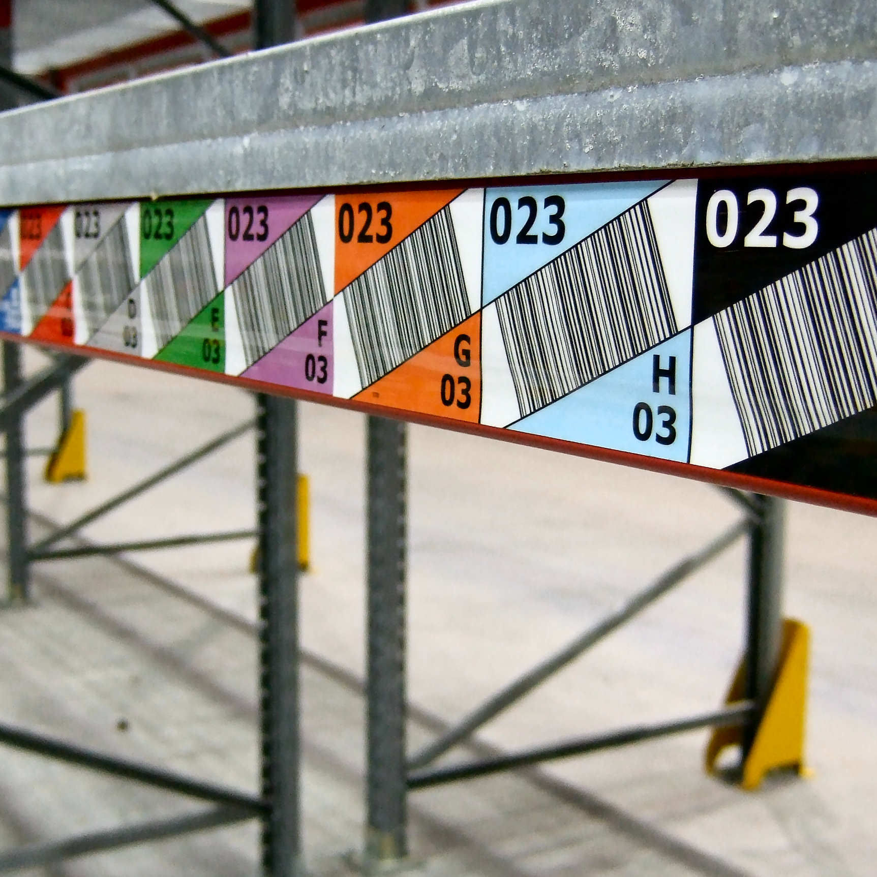 Étiquettes codes à barres bandeau inocode multi niveaux_0