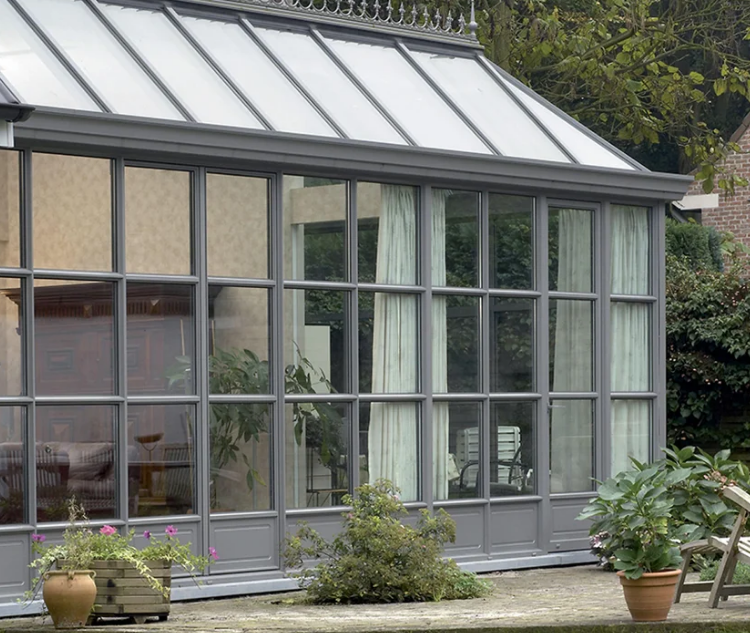 Fenêtres et portes en profilés alu et charnières invisibles - Menuiseries ultra fines sur-mesure - REYNAERS SLIM LINE 38 - GRI Fabricant_0