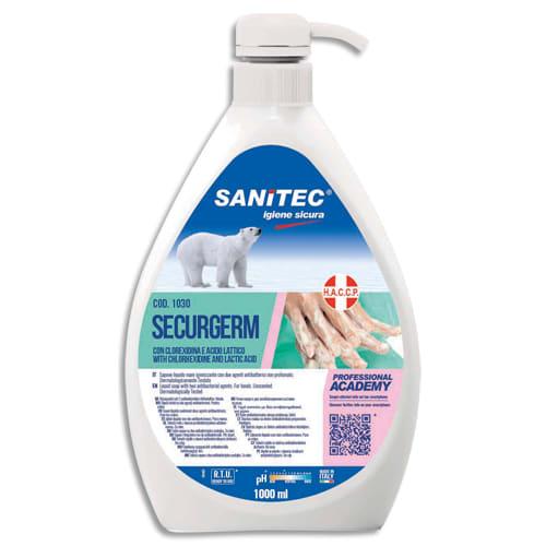 Savon pour mains - HYG F/1L avec pompe - SECURGERM 1030_0