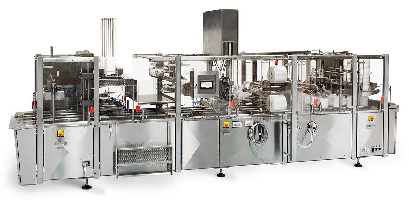 Ligne de remplissage automatique FDS6500 - pots, barquettes et seaux - tripiste avec options de fermeture et operculage_0