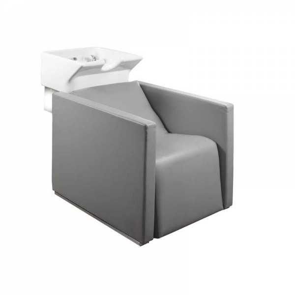 Bac de lavage - Kuawash Basic FA 400 B avec cuvette ergonomique basculante, bonde siphoïde et fauteuil intégré_0