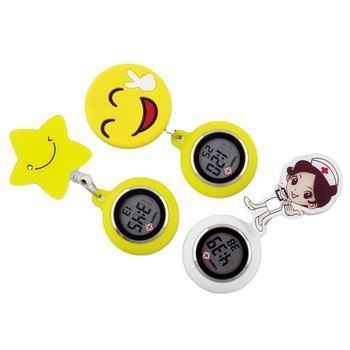 Montre infirmière - Laipute - mignonne, électronique, étanche, avec cadran inversé et étui détachable_0