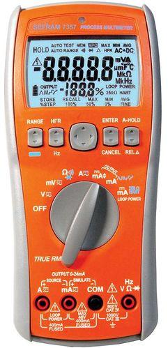 Multimètre numérique trms ac+dc et calibrateur de courant 4-20ma - SEF7357_0