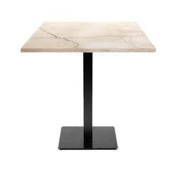 Restootab - Table 70x70cm - modèle Milan lune blanche - beige TB-MIL-7070M-LUN.BLA_0