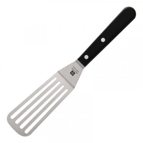 SPATULE COUDÉE FLEXIBLE AJOURÉE EN INOX PROFESSIONNELLE WÜSTHOF - 127 MM