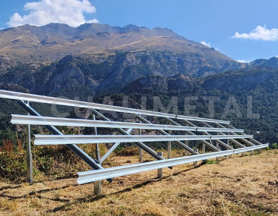 Table photovoltaïque  modulaire à structure métallique - RAPIDSOL CUALIMETAL_0