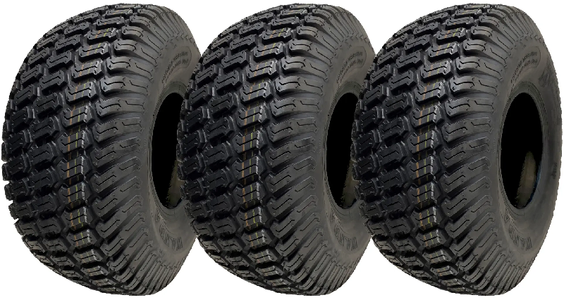 15x6.00-6 Lawnmower Tyres Lawnmower Tubeless P332 K-Reinforced 6-ply (Set of 3)_0
