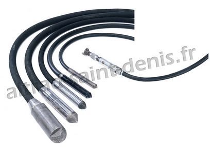 B166-9-021 - Aiguille vibrante pneumatique avec commande intégrée et flexible de 4 m_0