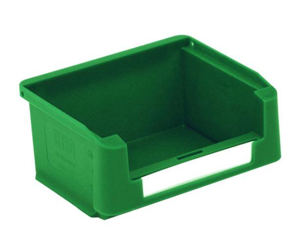 Bac à bec à fond standard - Série SK - Coloris vert - Dimensions 85 x 102 x 50 mm_0