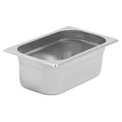 Bac Gastro GN 1/4 Inox - Profondeur 100 mm - 2,8 L - Dynasteel - 3760362390917_0
