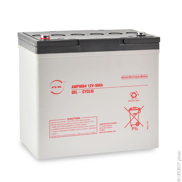 BATTERIE PLOMB ETANCHE GEL NX 55-12 CYCLIC 12V 55AH M6-F_0