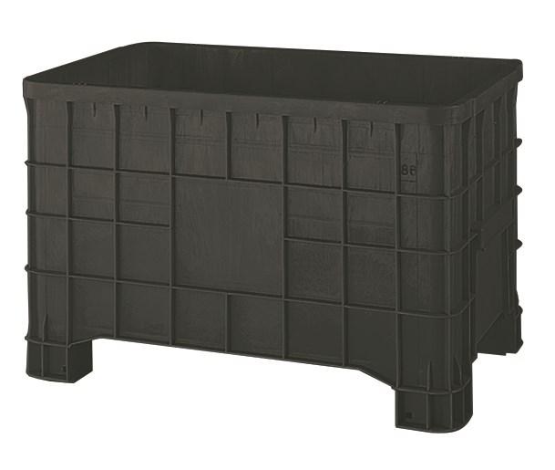 Caisse-palette plastique économique Axis - 280 litres - L.1000 x P.640 mm - Polyéthylène recyclé - Gerbable_0