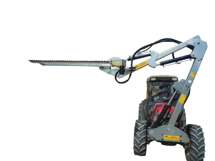 Cobra - prétailleuse adaptable à l'avant du tracteur - Corbins - pompe 40 lts - robuste et légère_0