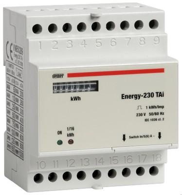 Compteur d'énergie monophasé 230V AC - Energy-230 TAI VN950289 - Boîte 4 modules DIN_0
