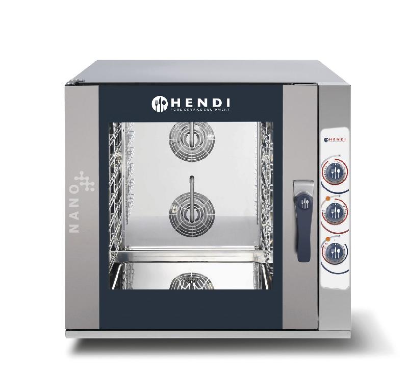 Four mixte manuel Nano 7x GN1/1 - 223116 - 10800W - Voltage 400V - Marque Hendi Food Service Equipment_0