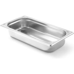 Hendi Récipients GN Kitchen Line GN1/3 de 2,5 litres en acier inoxydable - inox 806425_0
