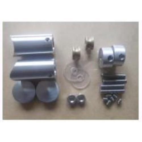 KIT D'ACCESSOIRES DE MONTAGE POUR POIGNÉE DE PORTE INOX 316 Ø33,7 MM - 1 POIGNÉE DROITE - NON TRAVERSANT IGS