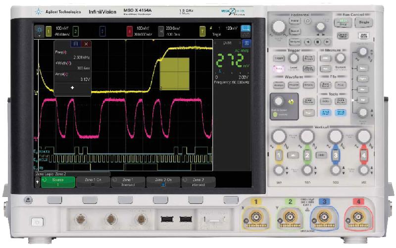 MSOX4034A | Oscilloscope numérique mixte 4 voies 350 MHz, 2,5 Géch/s, 4 000 000 points_0