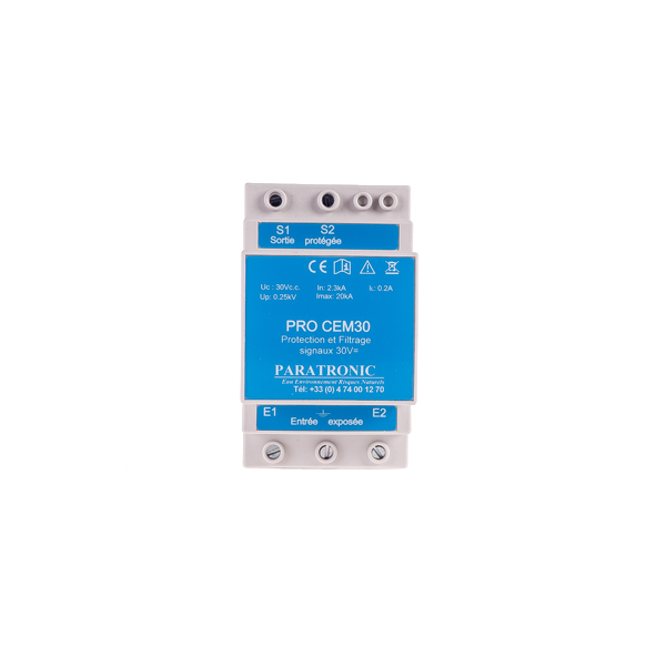 Protections foudre et CEM - Pro CEM30 - 24 V - Tension filtrée 30 V - Imax 20 kA_0