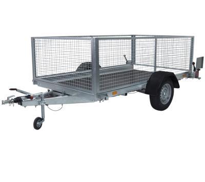 Rehausse grillagée - Hauteur 80 cm - Modèle PJ255 - Compatible avec bordure de remorque_0