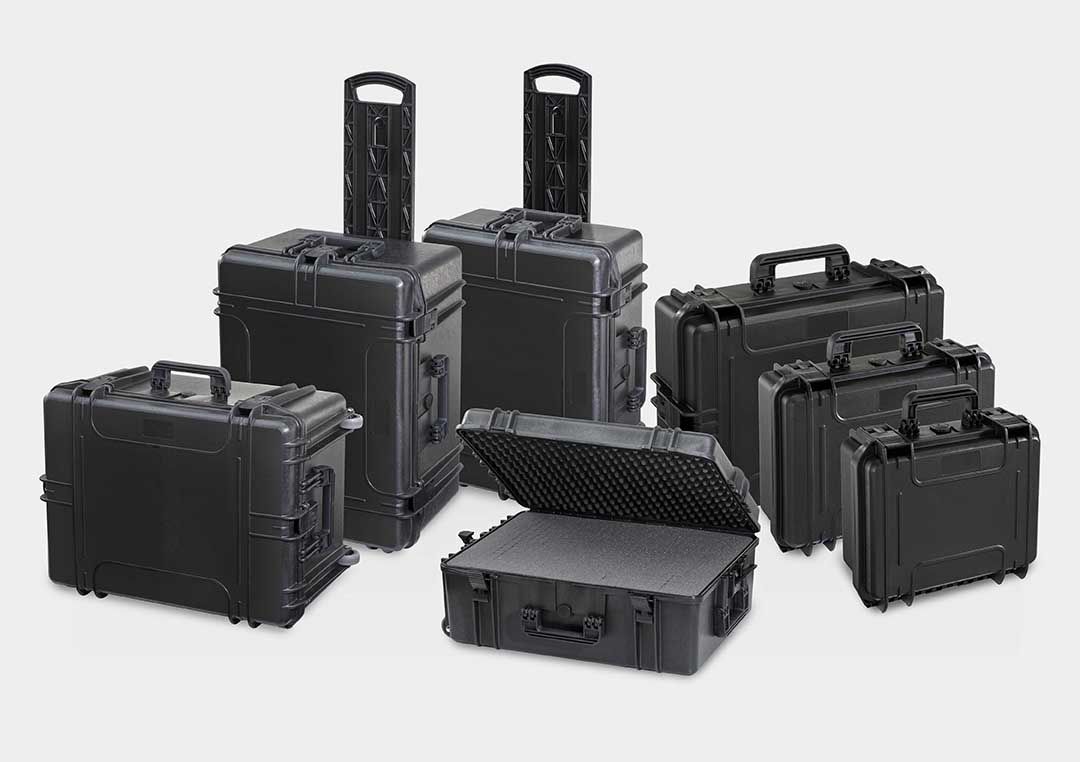 Rosecase Prosecure - valise étanche anti-choc en rose plastic - certifié IP 67 avec valve de pression automatique_0
