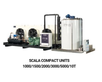 Scala compact 1000/1500/2000/3000/10 t machines à glace écaille - itv ice makers - 331 à 1950 kg_0