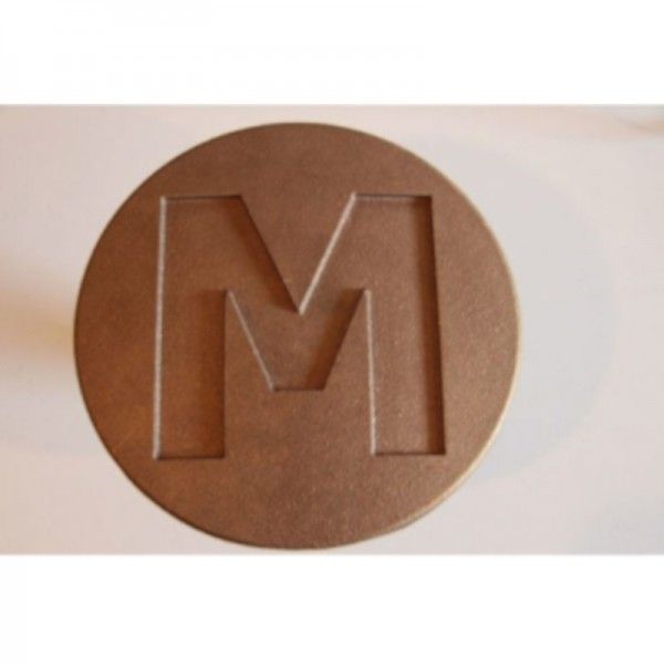Secure - Clou de voirie - Minute - Bronze ébavuré et grenaillé - Ø 150 mm - NG-AV-12 A_0
