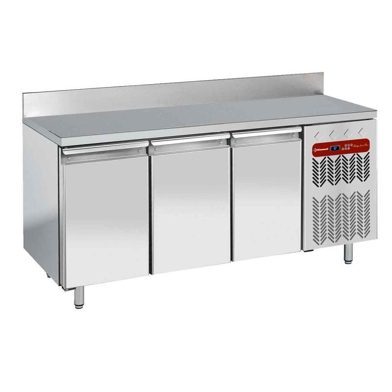 Tour patissier positif  avec dosseret  ventilée 3 portes en 600x400 550 litres - TP3N/HA-R2_0