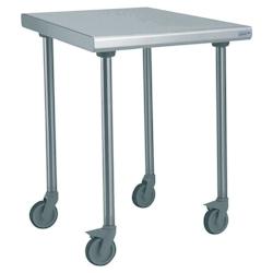 Tournus Equipement Table inox centrale sur roues longueur 600 mm Tournus - 414920 - plastique 414920_0