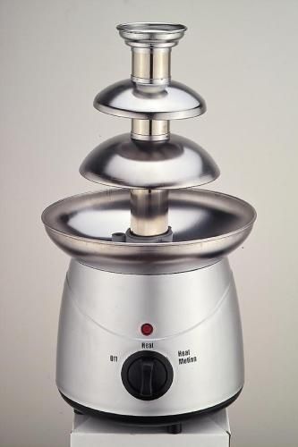 Fontaine à chocolat Wtf-43e - Sangha - 220V, 170W - capacité 900g, coupoles inox_0