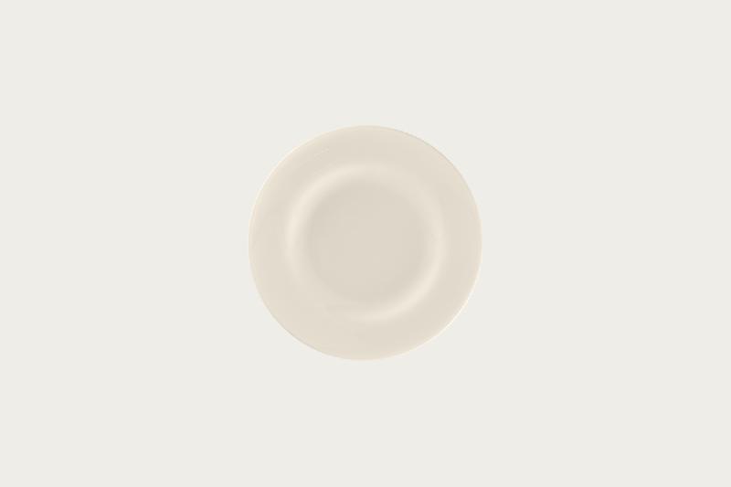 ASSIETTE PLATE ROND IVOIRE PORCELAINE Ø 17 CM BRAVURA RAK