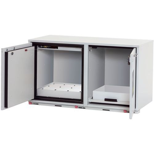 ARMOIRE SÉCURITÉ K-UB-90 K90.060.110.050.UB.2T GRIS CLAIR - ASECOS