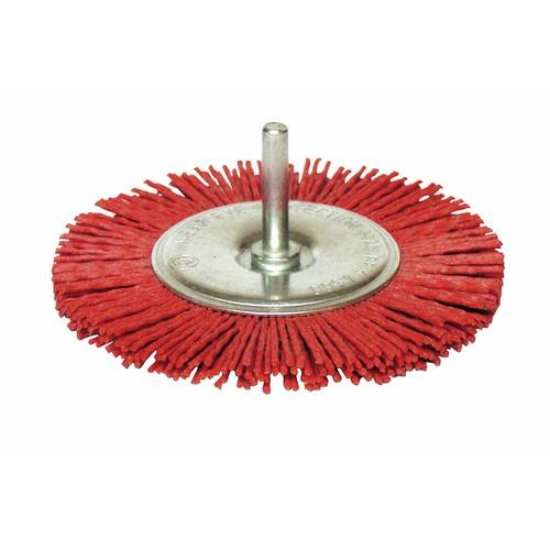 BROSSE CIRCULAIRE NYLON - TIGE 6 MM - DIAMÈTRE 50 MM BRICOZOR