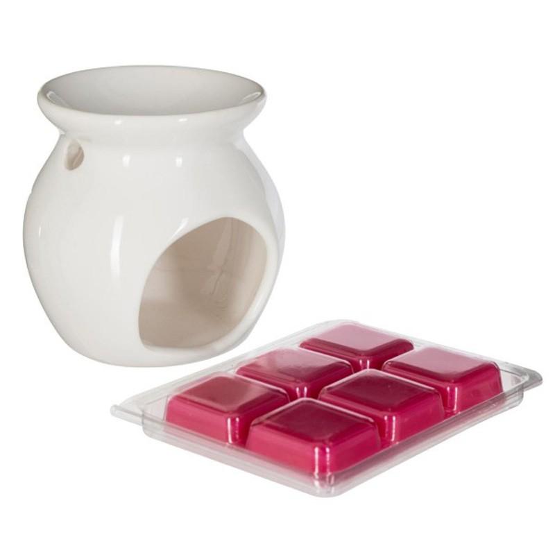 Brûle-parfum & cire 30g Framboise - Design tendance - Paris Prix_0