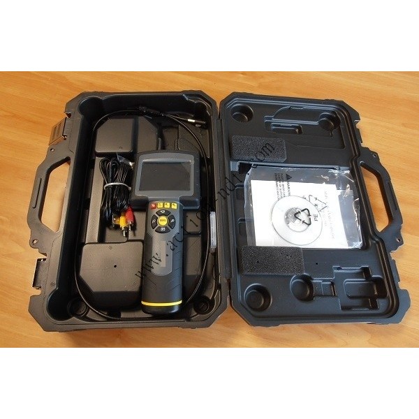 Caméras d'inspection vidéoscope de chantier - 350 - Sonde 5,5mm - Flexible 1,5m - Écran LCD 8,9cm_0