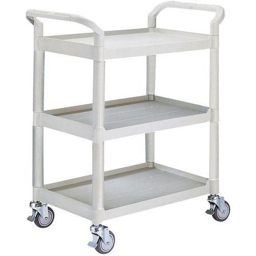 CHARIOT 3 PLATEAUX 808A GRIS-B 78X52X29 - MATADOR