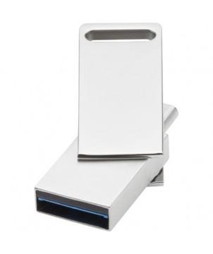 CLÉ USB 3.0 TYPE C 32 GB - ARGENTÉ - CLÉS USB PUBLICITAIRES PERSONNALISÉES