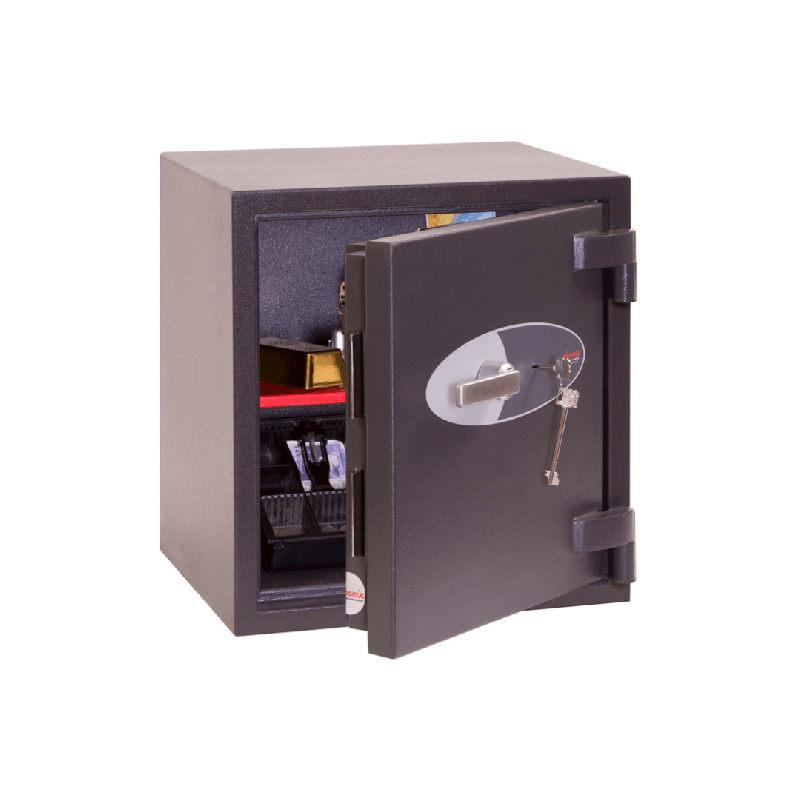 Coffre fort ignifuge 30 min - haute sécurité certifié - Grade 2 anti vol - 56 L - PHOENIX MERCURY  HS2051 - Serrure à clé_0